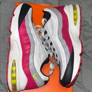 Women's Stylish Sneakers - Pink, White, and Black